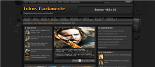 Johny Darkmovie Blogger Template is a galery style blogger template, 