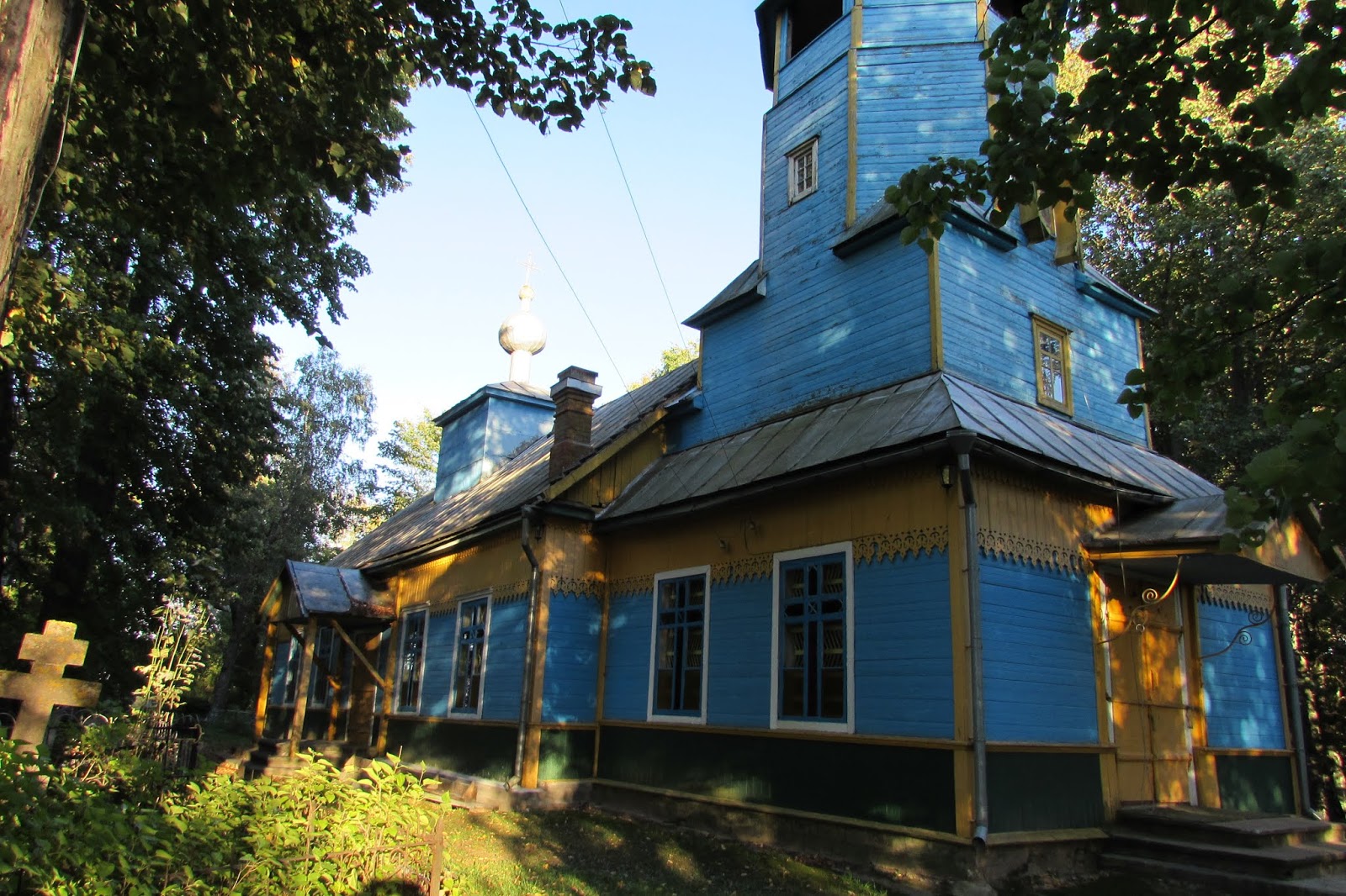 Храм в крестах Псков