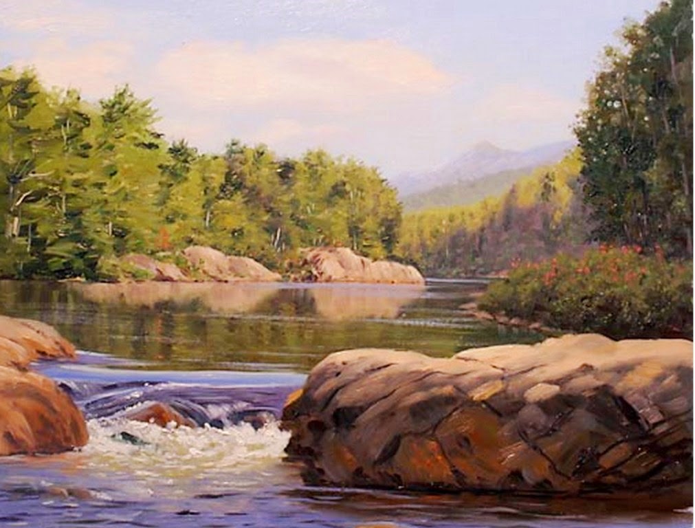 El arte es su máxima expresión : Cuadro de Paisaje Natural, Sergio