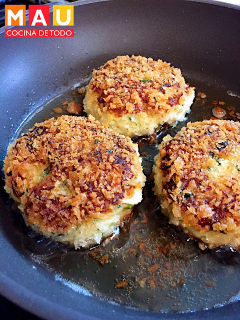 receta crab cakes tortitas de cangrejo jaiba mariscos cuaresma