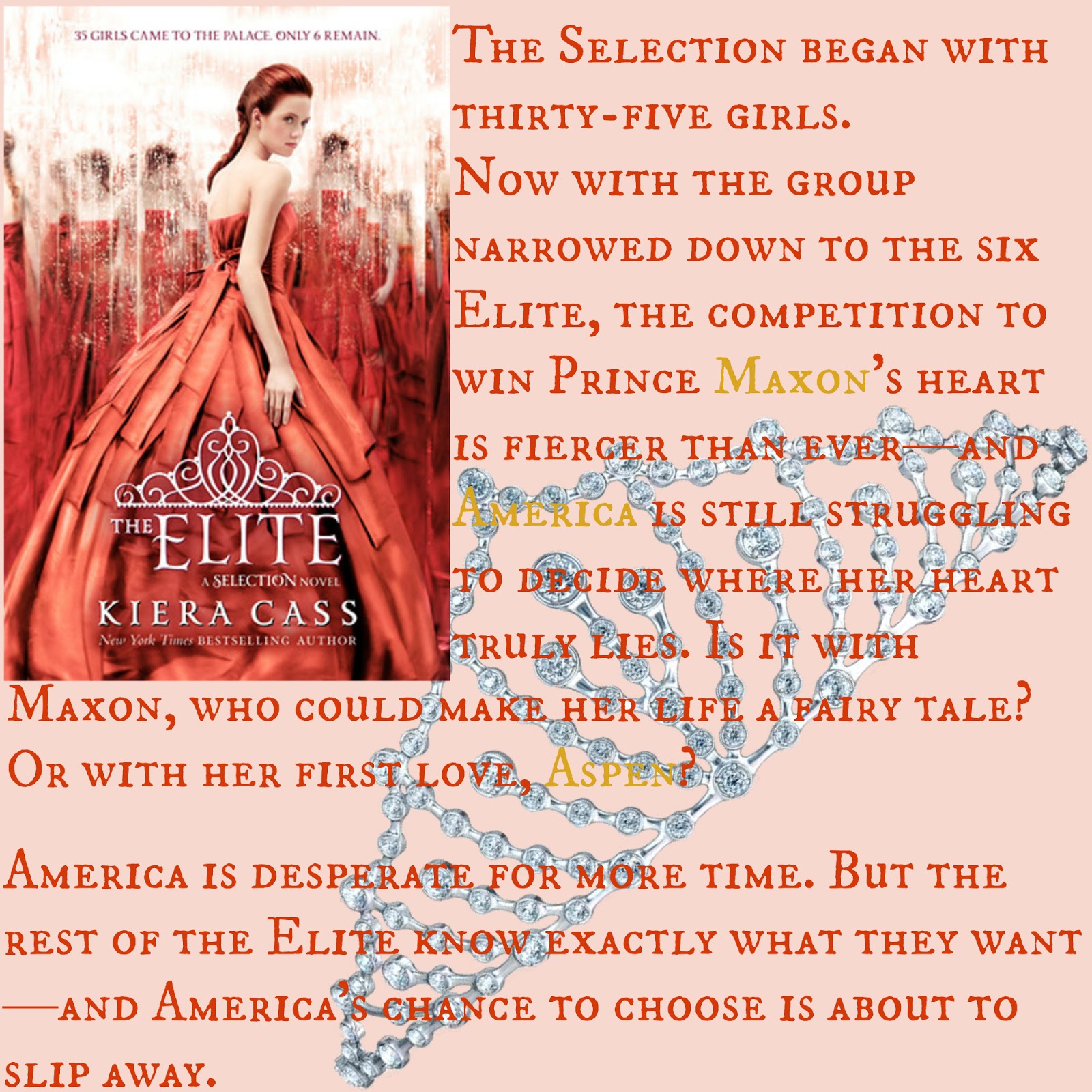 Hello Jenny Reviews: REVIEW: The Elite by Kiera Cass
