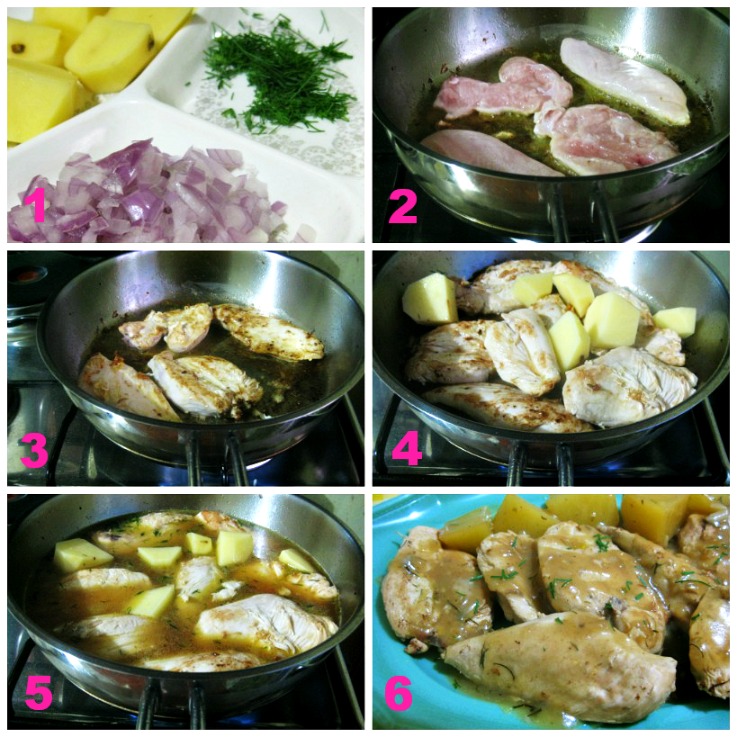 Cook this Recipe Recipe Chicken Breasts with Dill and Calamansi Pan Sauce