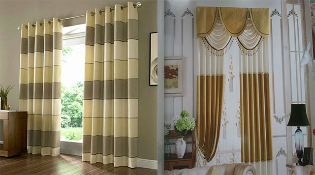 Có rất nhiều kiểu dáng của rèm vải để bạn lựa chọn phù hợp với ngôi nhà nhẩt