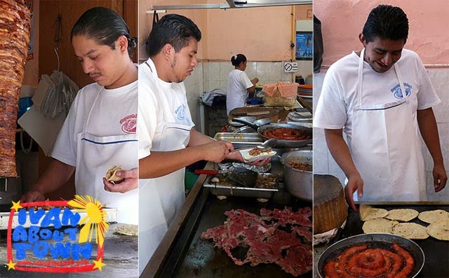 Mexican Taco: Tacqueria El Paisa I, Queretaro, Mexico