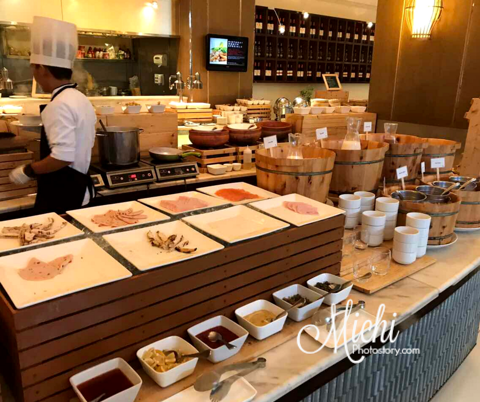 Michi Photostory Buffet Breakfast at Marriott Garden Cafe