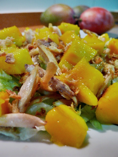  ENSALADA DE POLLO Y MANGO / SPANISH MANGO 