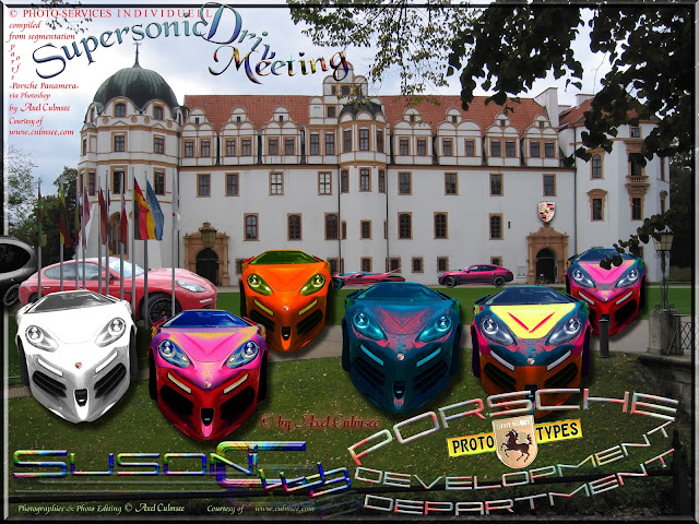 Porsche SuperSonicDrive meeting at Celle's castle