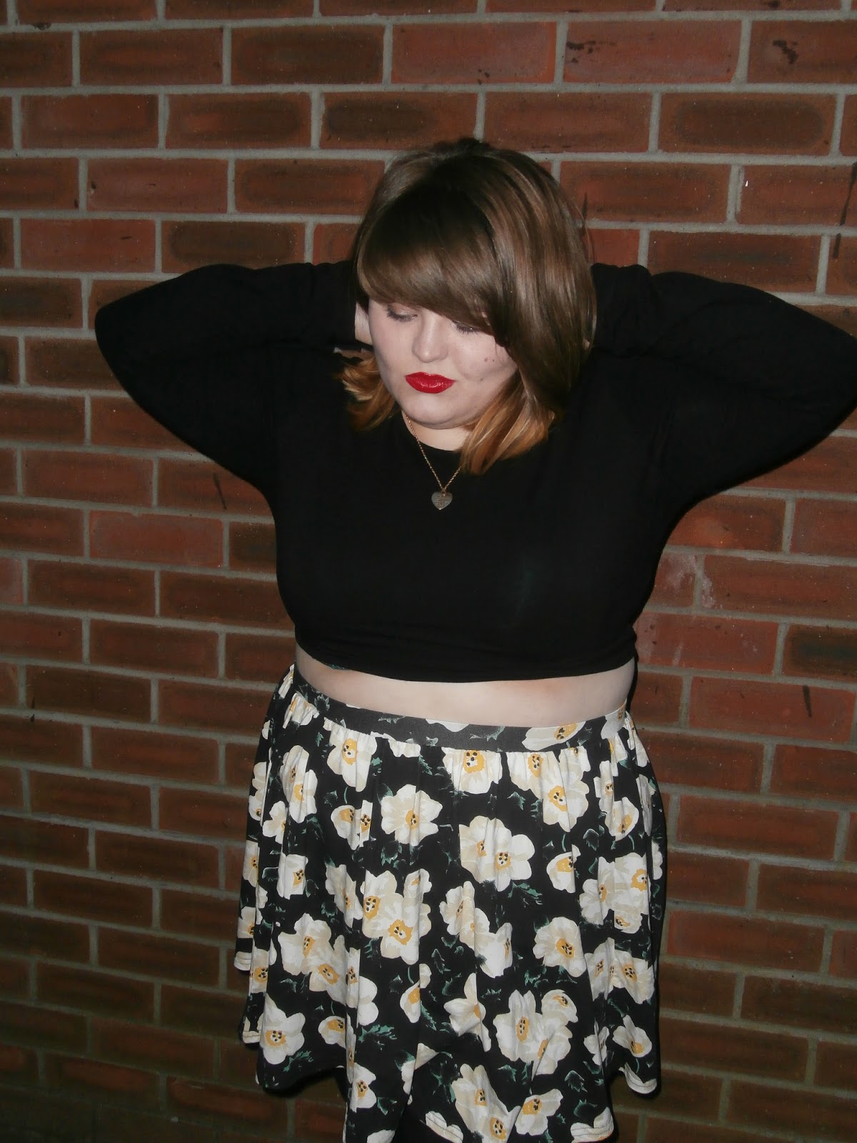Fat Girl In A Crop Top! A rose like this.