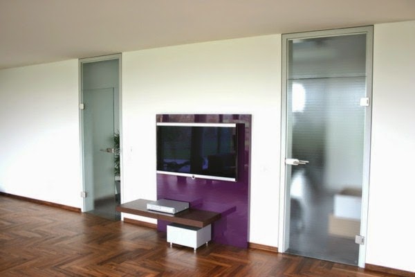 Modern TV wall &#8211; for a more pleasant evening!