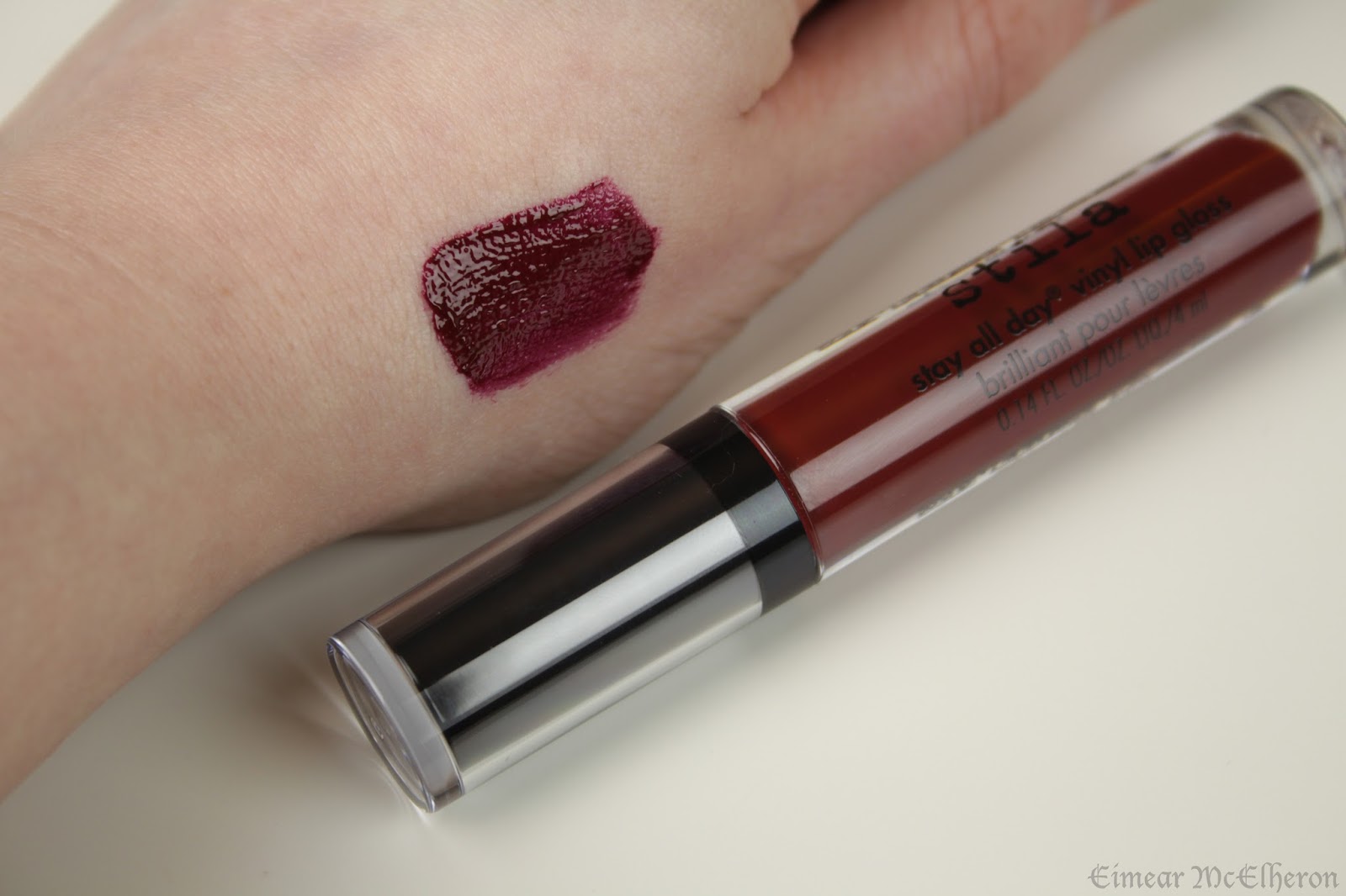 Eimear McElheron Stila Stay All Day Vinyl Lip Gloss 'Merlot Vinyl