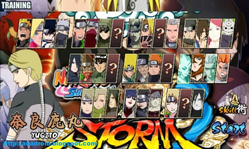 Download Naruto Senki V1.22 Full Karakter / Naruto Senki