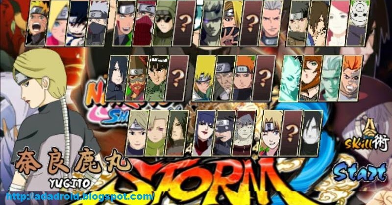Download Naruto Senki V1.22 Full Karakter / share naruto senki mod terbaru road to ninja v1