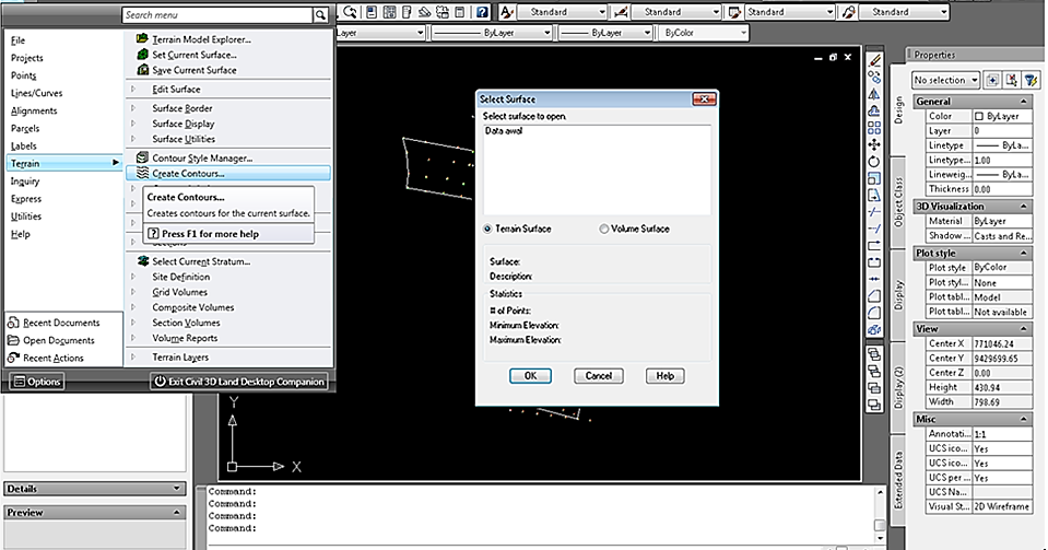 Cuap Cuap Santai Part 4 Membuat kontur di AutoCAD Land