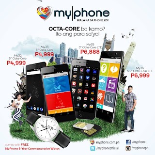 Octa Core Myphone My32, My33, My35 and My36 Price Octa Core Myphone My32, My33, My35 and My36 Price