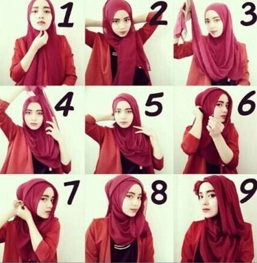 Tips Kreasikan Hijab Pashmina Modern 