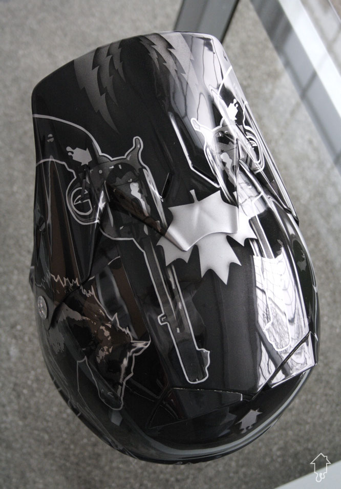 PaintHouse Customs Miranda Miller Team Helmet for 2011 Season