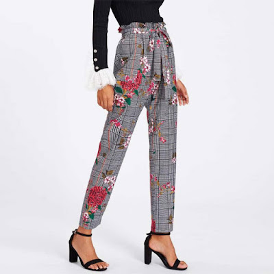 Floral Pants Day-to-night look