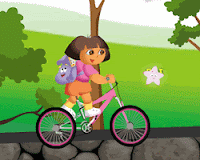imagem Dora Bike Adventure jogo online
