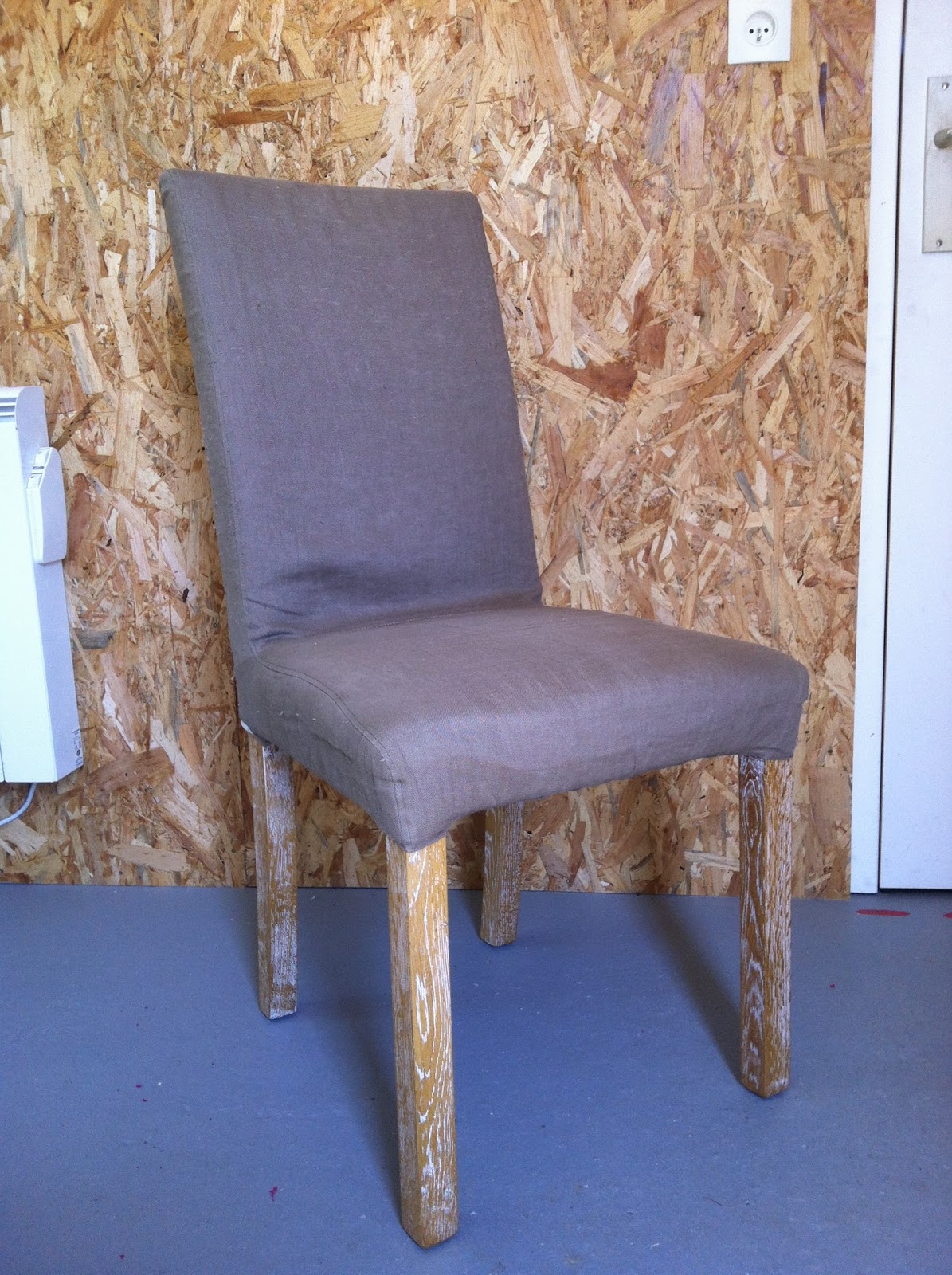 Café Papote Rénover une chaise en mousse