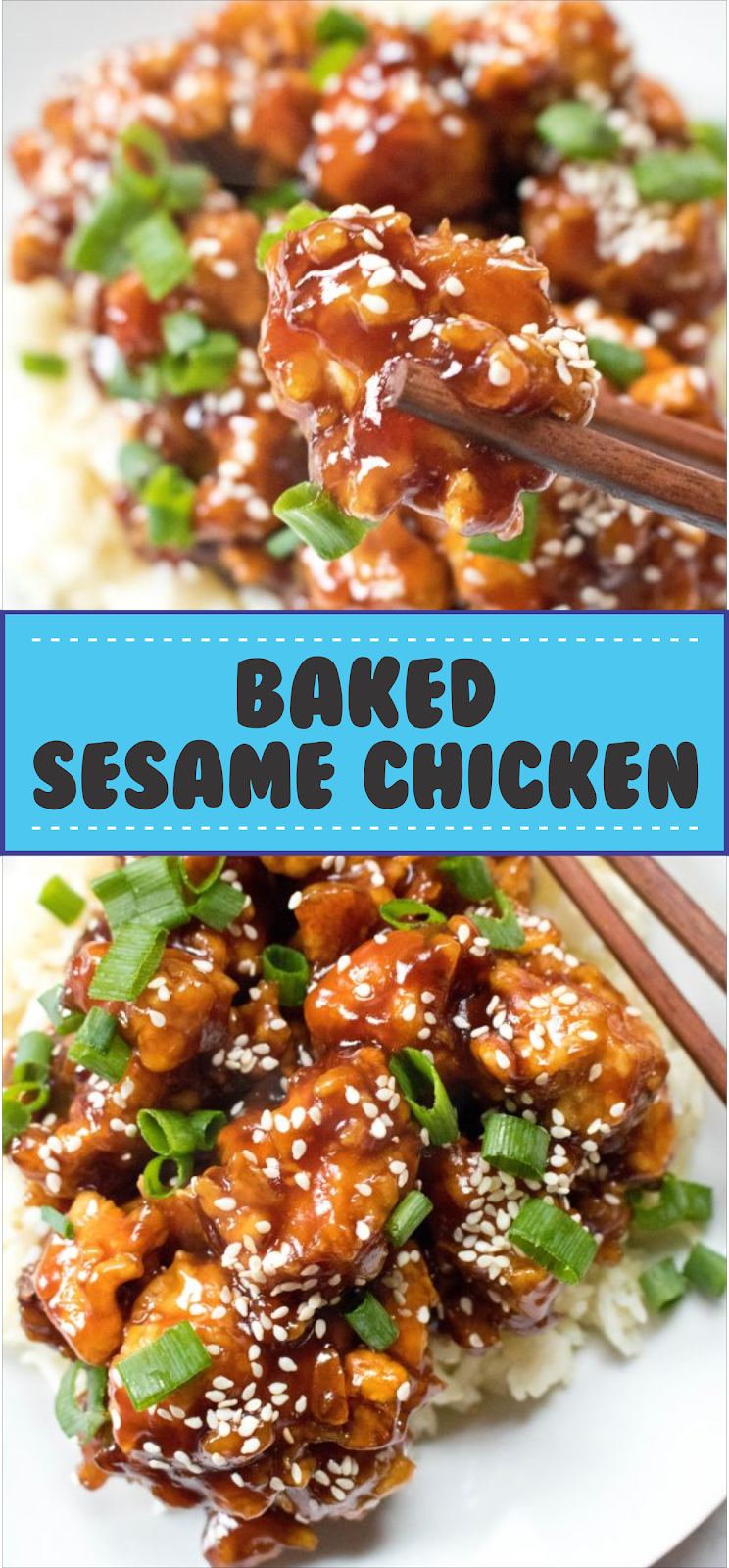 Baked Sesame Chicken | Floats CO