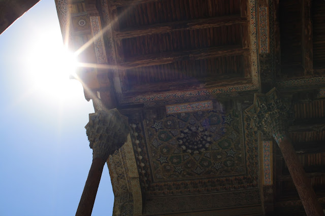 Ouzbékistan, Boukhara, mosquée, Bolo Hauz, © L. Gigout, 2010