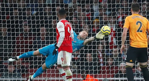 وولفرهامبتون يفرض التعادل الاجابي على فريق آرسنال بهدف لمثله في الدوري الانجليزي