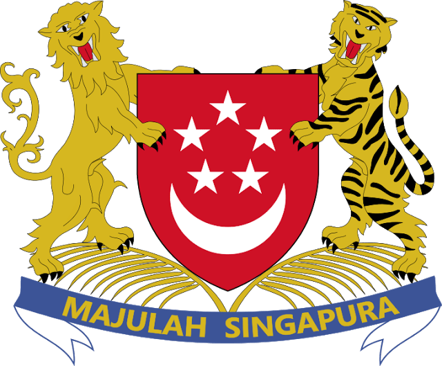 Deskripsi penting lambang negara Singapura