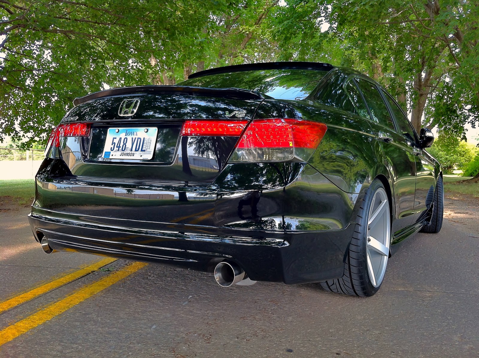 2012 Honda accord deck lid spoiler