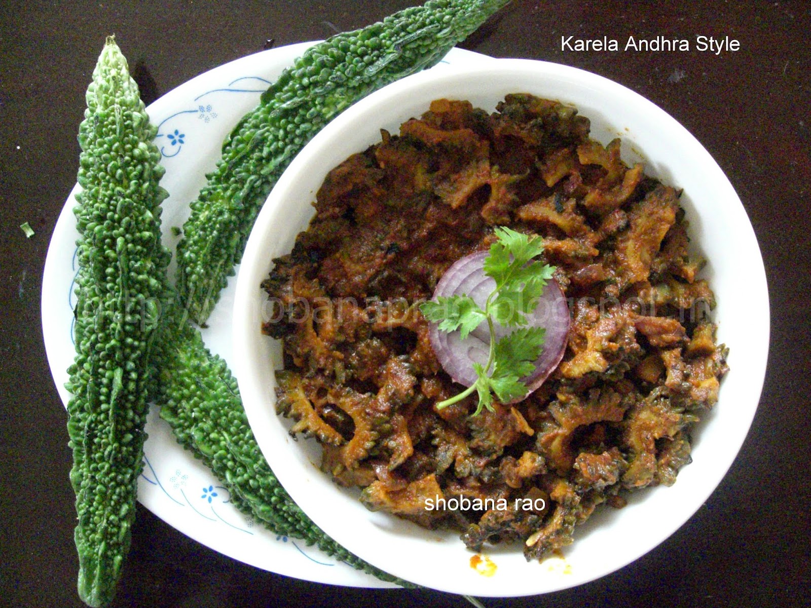 Cooking With Shobana KARELA ANDHRA STYLE