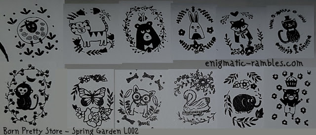 Review Born Pretty Store Spring Garden L002 Stamping Plate Review-Born-Pretty-Store-Spring-Garden-L002-Stamping-Plate