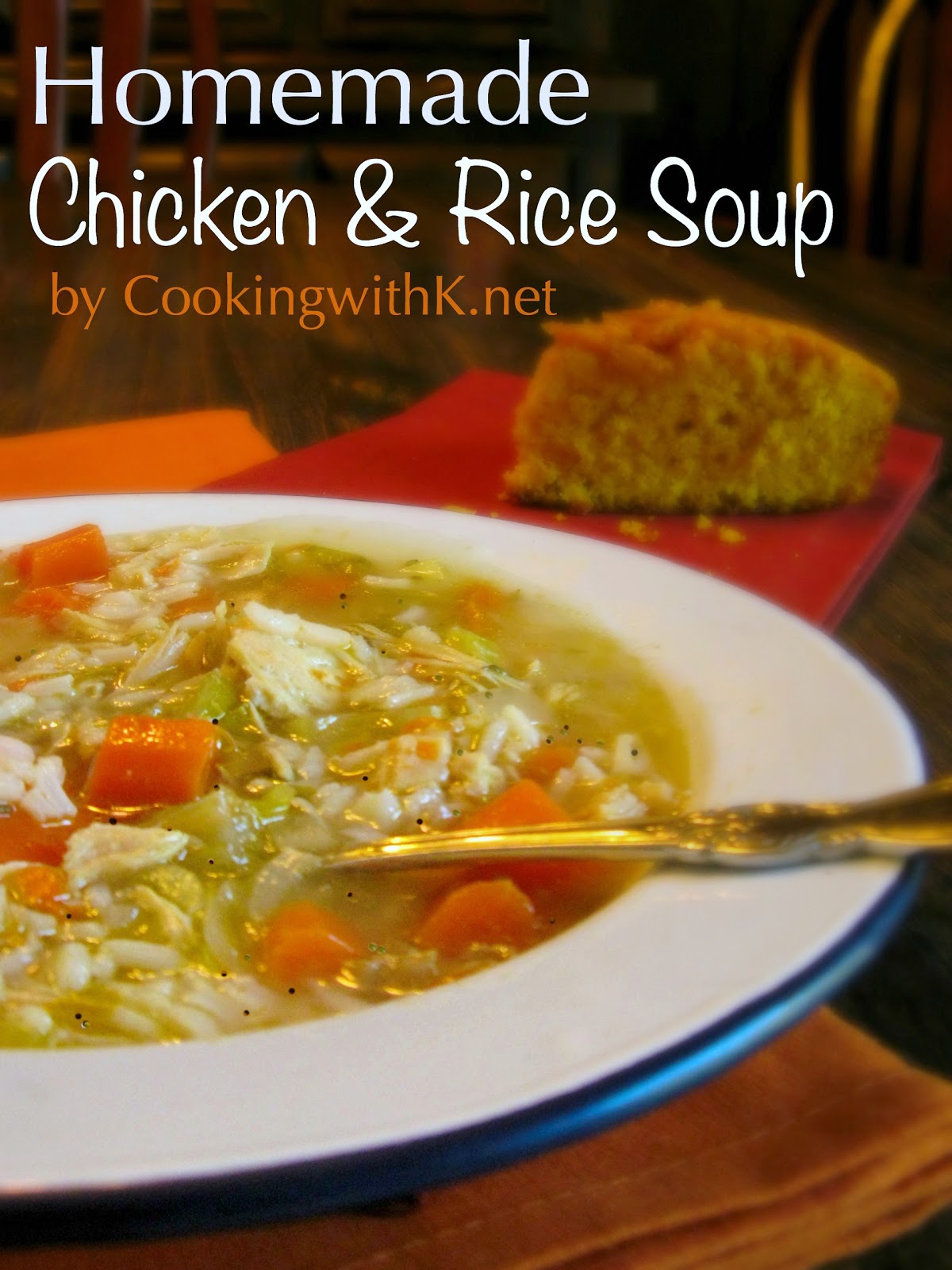Homemade Chicken & Rice Soup