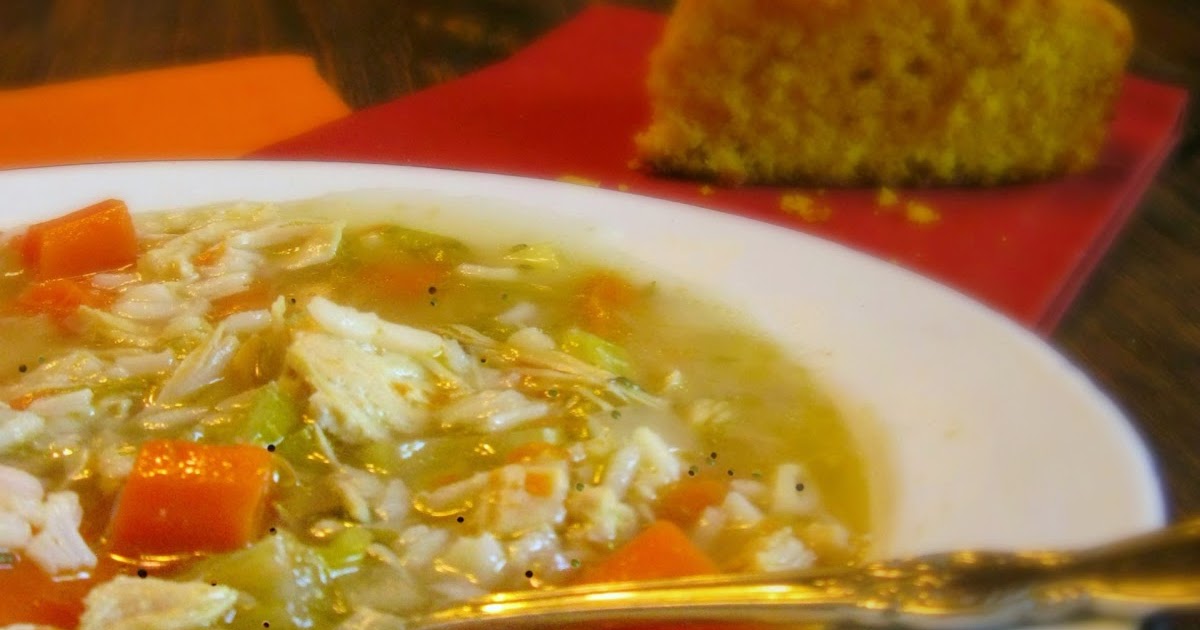 Homemade Chicken & Rice Soup