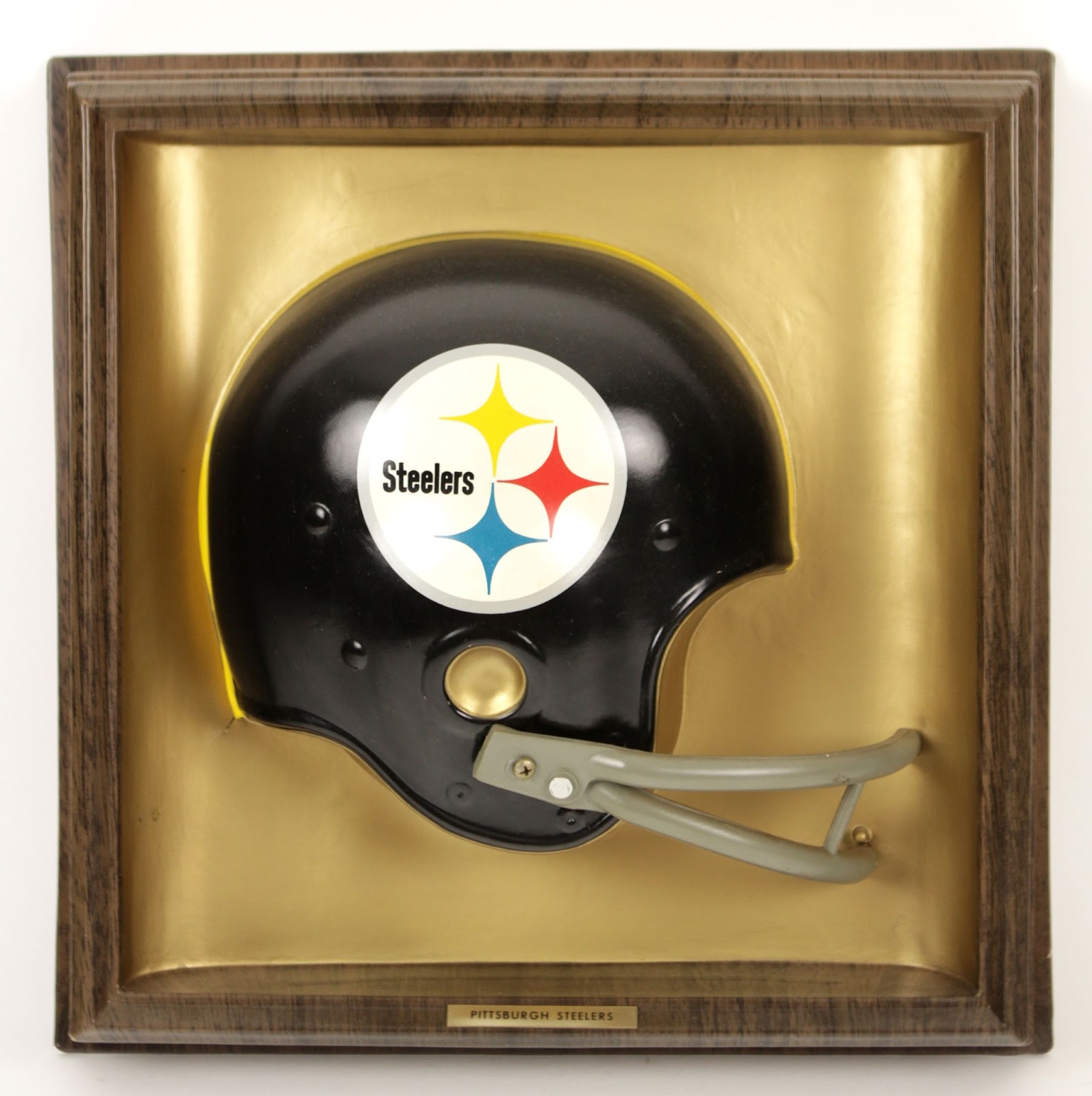 Pro Football Journal Presents Memorabilia NFL Helmet Wall Plaques