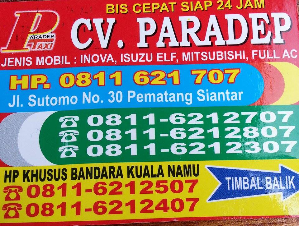 My Family Travelling Budget Holiday Travel Kuala NamuPematang Siantar