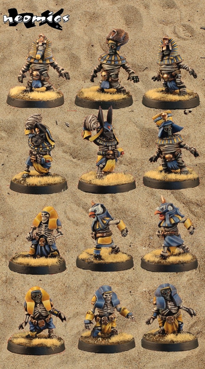 Tabletop Fix Neomics Fantasy Football Necromancer Team on KIckstarter