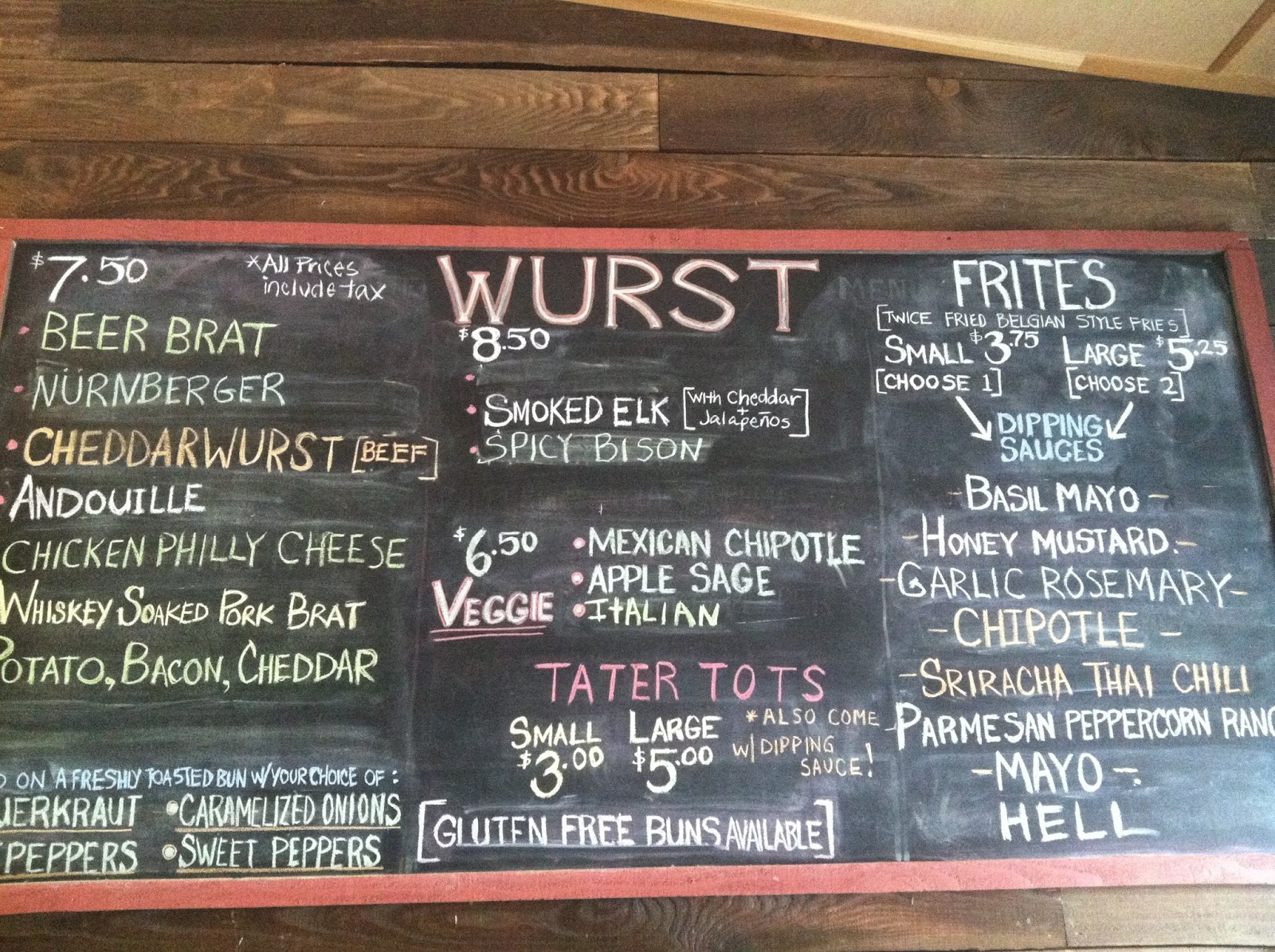 Restaurant Review: The Wurst Place (South Lake Union, Seattle)