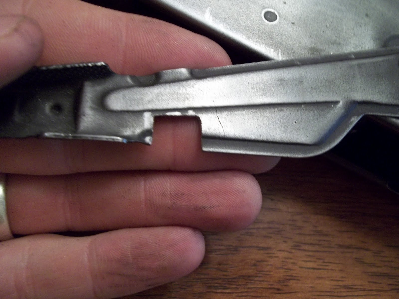 Preparation and survival Cutting a bolt hold open notch in your ak 47/