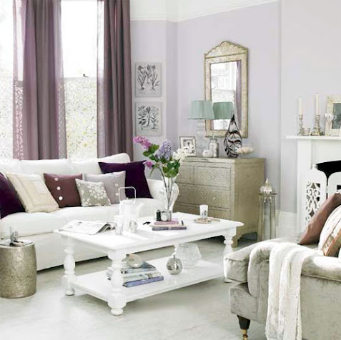 Bedroom Designer on Purple Compliments Gold Gorgeously  This Is A Good Inspiration For A