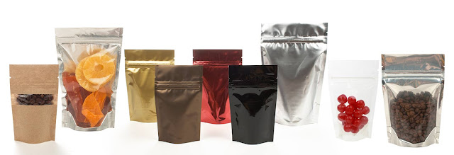 Stand Up Zipper Pouches 