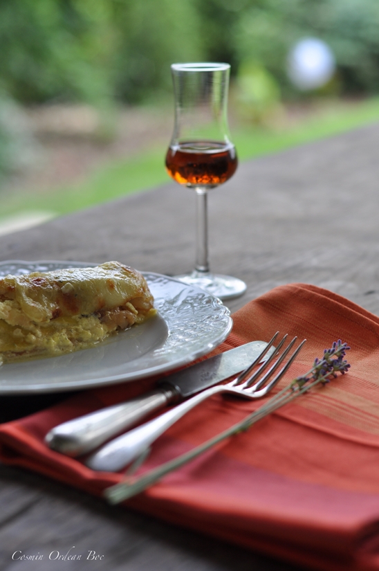 Lasagna cu pere si branza