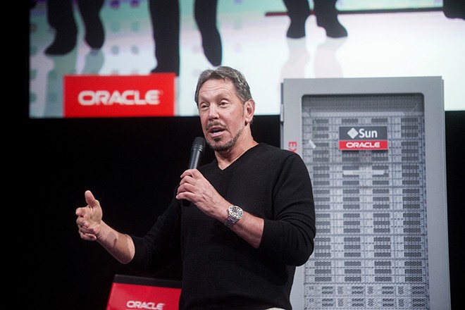 14 Billionaires Who Built Their Fortunes From Scratch - LARRY ELLISON