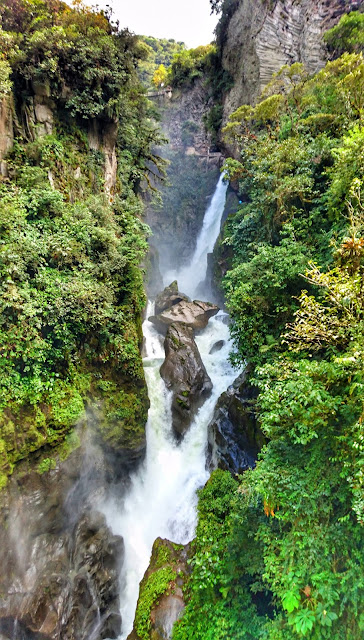 Michi um die Welt: Baños- das Zentrum für Outoor- und Extremsport in Ecuador Pailón del Diablo