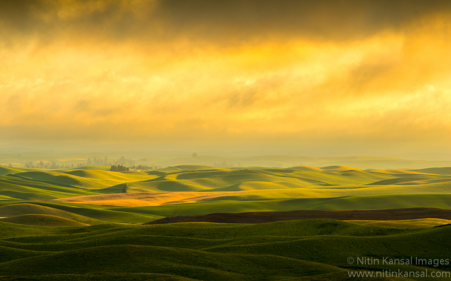 Welcome..: Stormy Sunset light over rolling hills