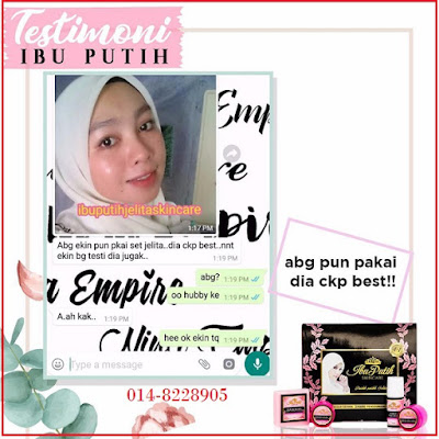 Ibu Putih Ninaskincare Set Jelita 4in1