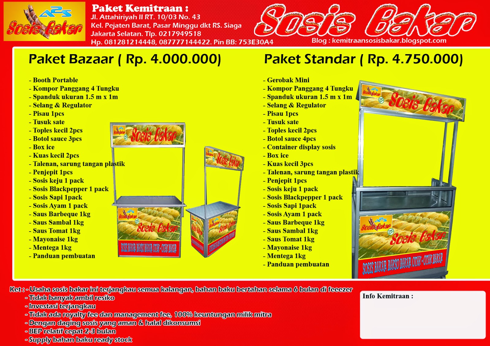 Business plan sosis bakar image