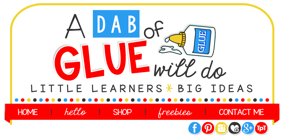 A Dab of Glue Will Do: Winner Wednesday: Popcorn Words Bundle: Dolch Primer