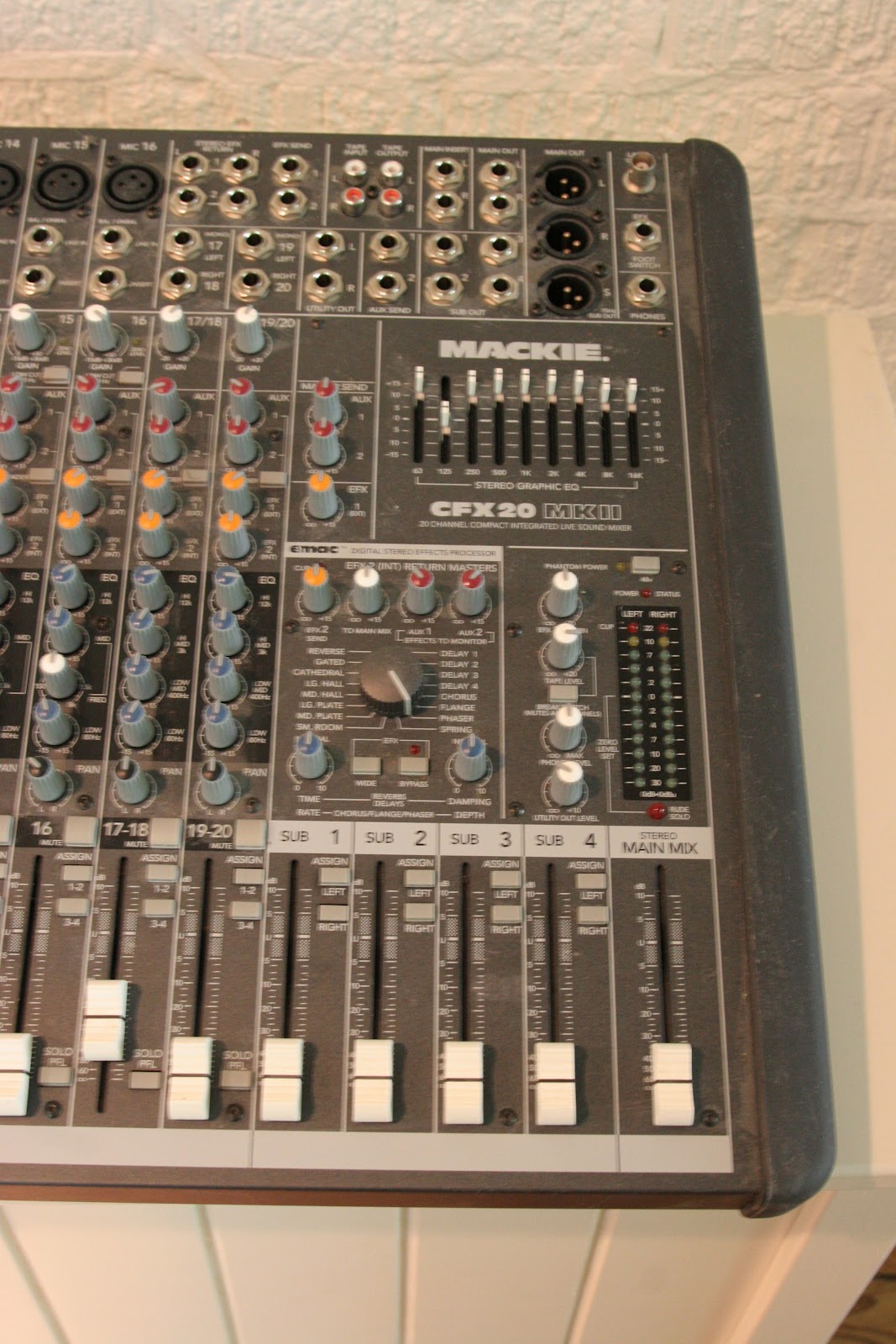 Guitar Industry Trends and Dynamics: Mackie CFX20 MK II 20-Channel Mixer