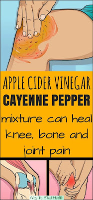 Apple Cider Vinegar & Cayenne Pepper Mixture Can Heal Knee, Bone & Joint Pain!!!