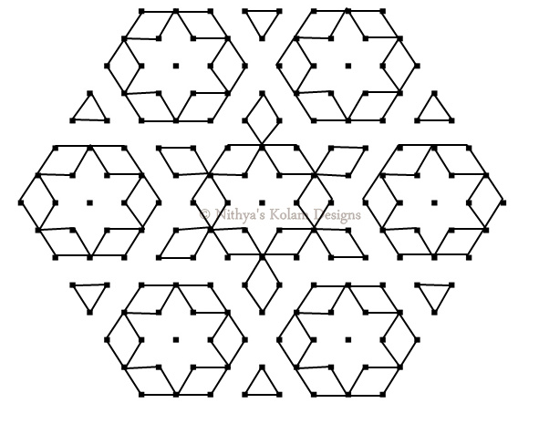 Nithya s Kolam Designs Kolam 64 Star Kolam Interlocked Dots 15 To 8 Dots nithya-s-kolam-designs-kolam-64-star-kolam-interlocked-dots-15-to-8-dots
