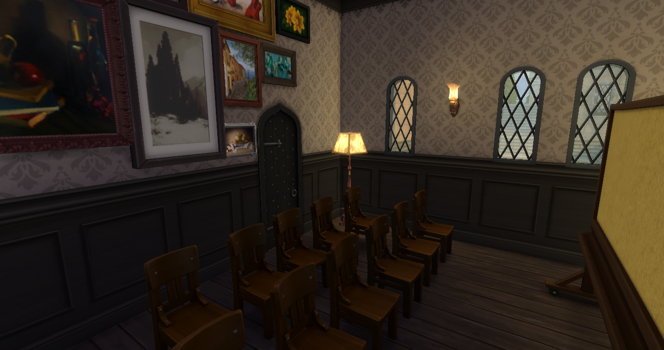 Hogwarts The Sims 4 ปราสาทฮอกวอตส์ The Sims 4